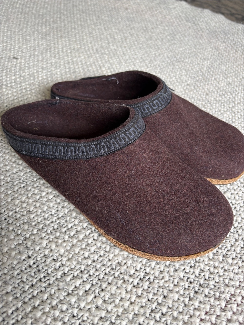 Stegmann wool  Felt Slip-On clogs 
Shoes